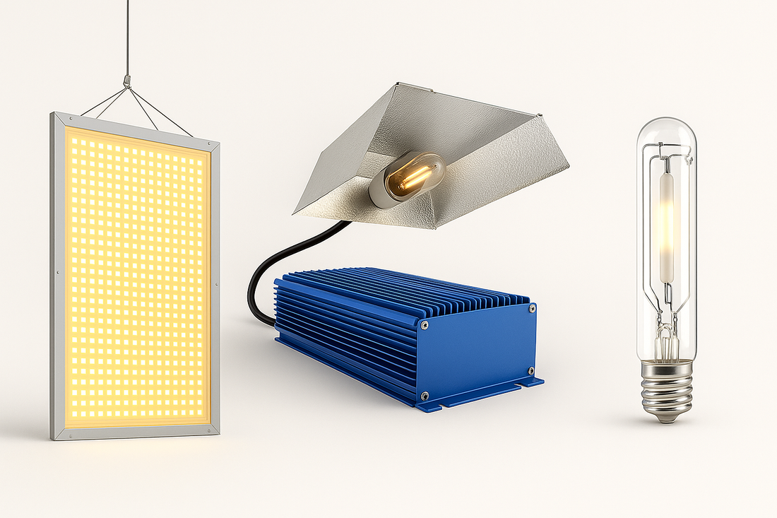 Illuminazione indoor: come scegliere quella giusta per la tua grow room