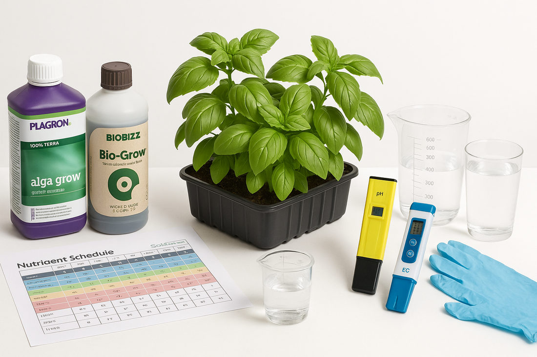 Guida ai fertilizzanti per coltivazione indoor: quando e quali usare