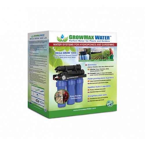 GrowMax Water Mega Grow 1000L - Sistema Ad Osmosi Inversa