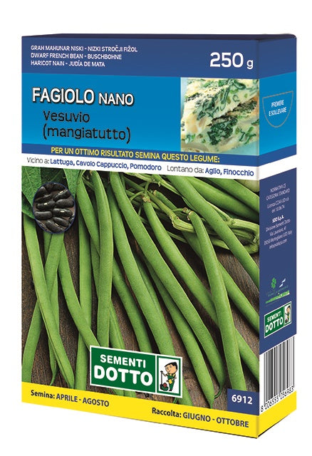 Fagiolo del Vesuvio Nano 250 Gr