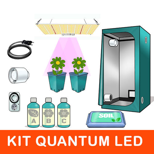 Kit Grow Box 80 Quantum LED 150W
