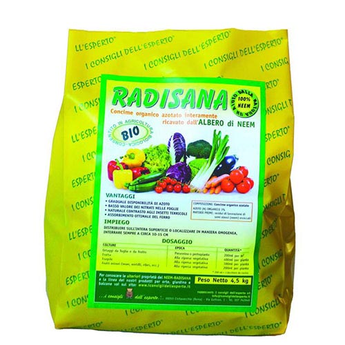 Radisana 1,6 Kg Concime Organico