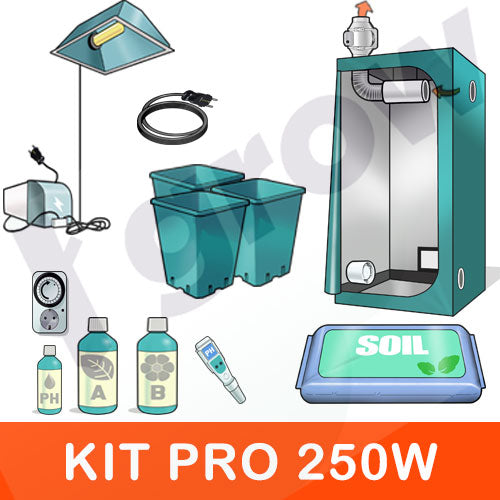 Kit Indoor Terra 250W - Pro